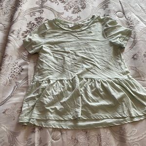Mint Green Blouse